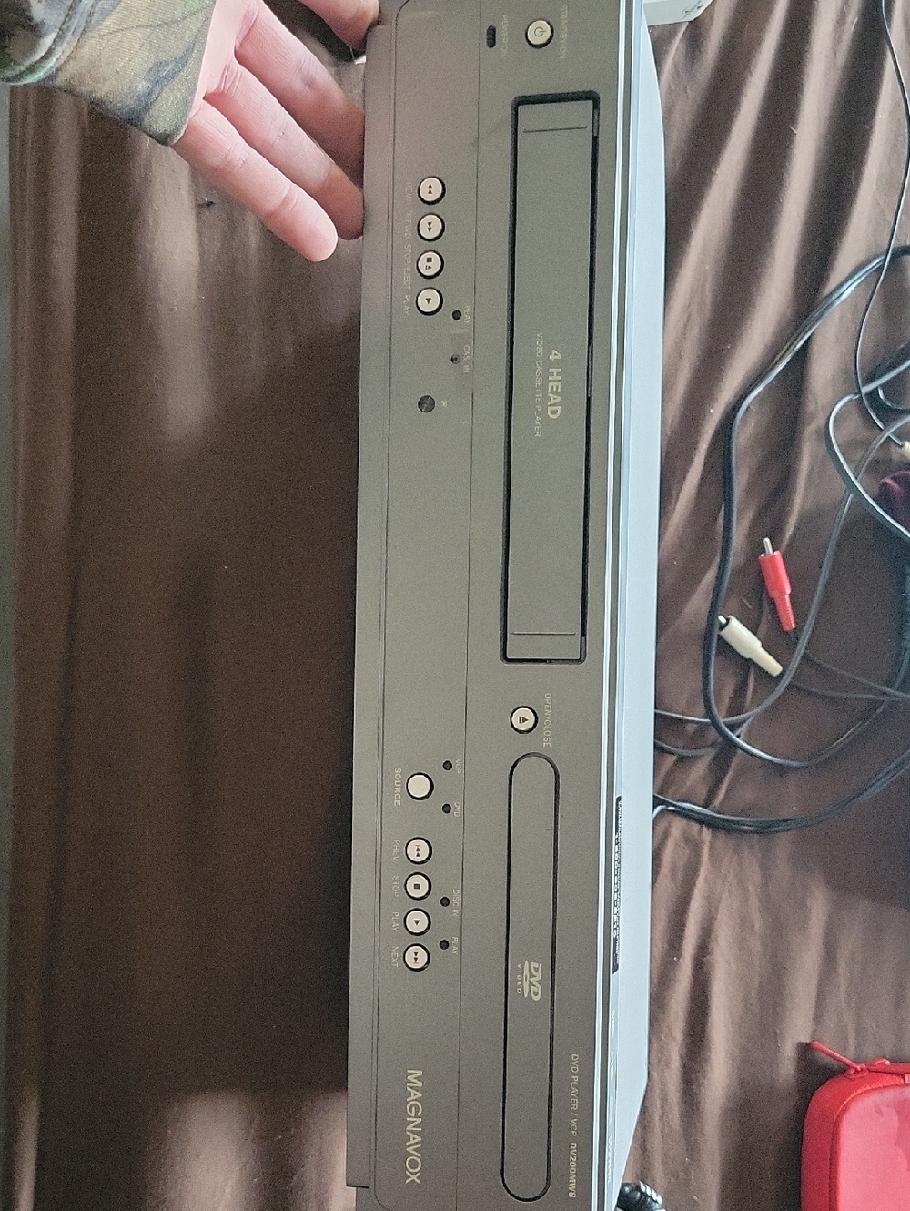 Magnavox 4 Head DVD/VCR Combo Player